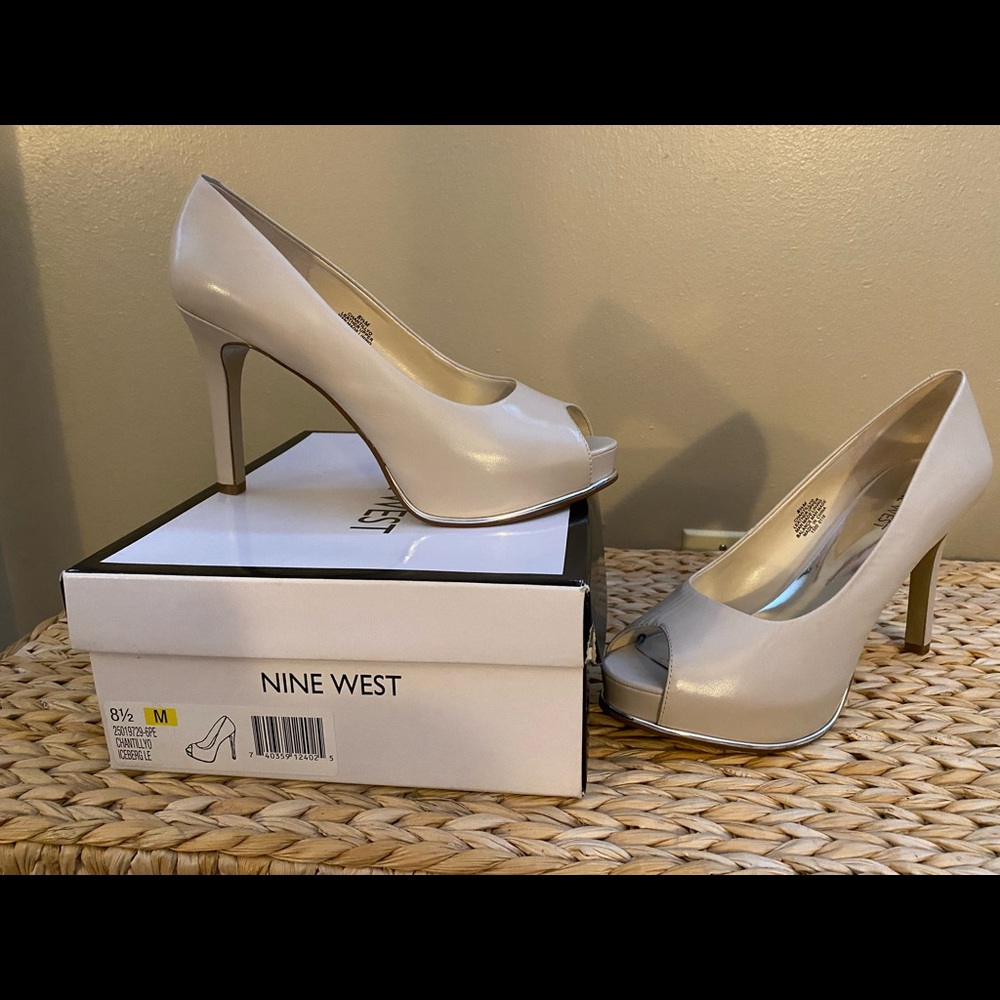 NEW Leather Platforms: Nine West
